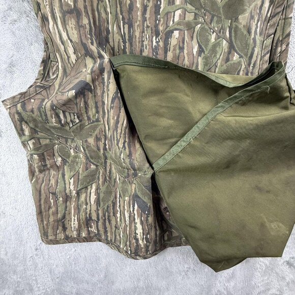 Vintage Realtree Camo Hunting Vest Mens Medium Made USA Utility Game Bag Pockets - Picture 14 of 15